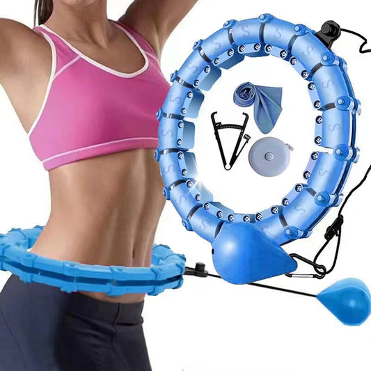 Cerceau Intelligent Lesté – Cerceau Fitness Ajustable pour Maigrir Rapidement et Tonifier sa Taille